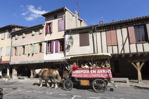 im schönen Fachwerkdorf Mirepoix