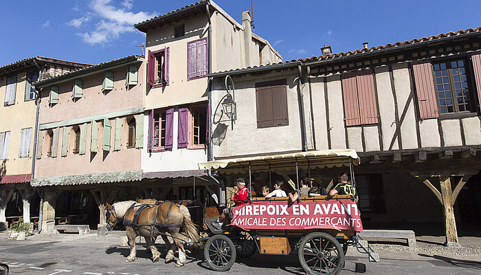 Stadtrundgang im Fachwerkdorf Mirepoix