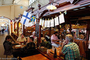 Restaurant in der Alten Markthalle Vanha Kauppahalli