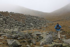 Nebelwanderung am Schlotterjoch