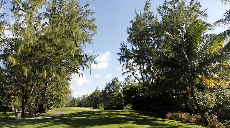 Golfplatz auf der Ile aux Cerfs