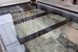 Reste eines römischen Bades