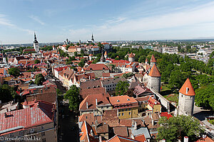 Aussicht über Tallinn
