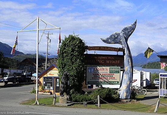 Kanadas sonnige Seite des Klimas in Tofino
