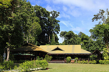 Restaurant und Lobby vom Pulau Tiga Resort