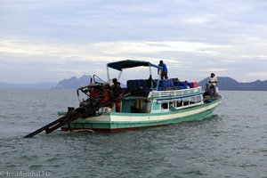 Fähre von Yao Yai ans Festland von Thailand