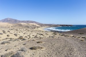 Blick über die Playa Caleta del Congrio