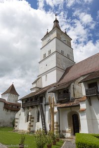 Der Kirchturm von Harman - Honigberg