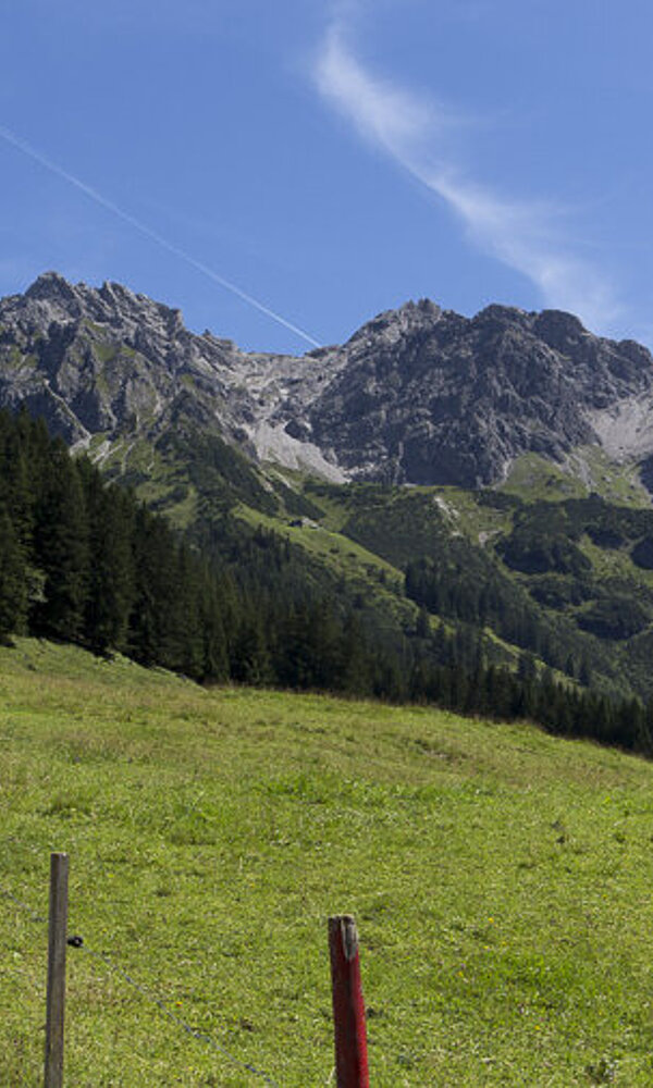 Aussicht auf die Schafalpenköpfe