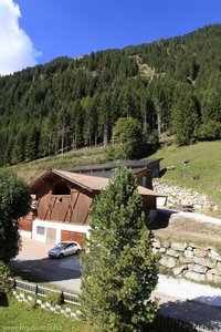 Blick von unserem Balkon im Hotel Bergblick