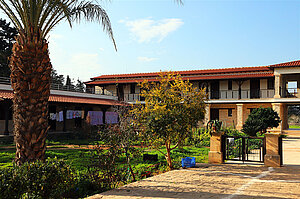 Gartenanlage beim Kloster Agios Nikolaos