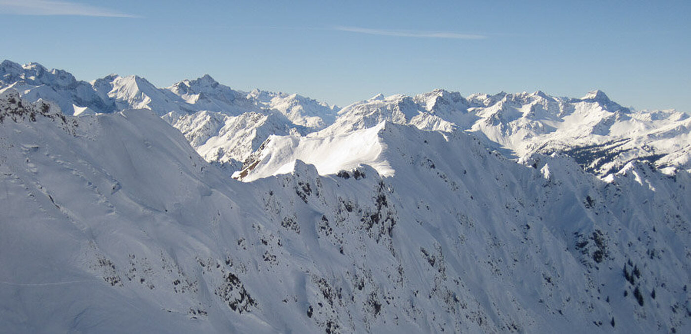 Alpenpanorama am Nebelhorn