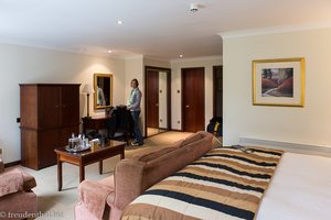 unser Zimmer im Norwood Hall Hotel