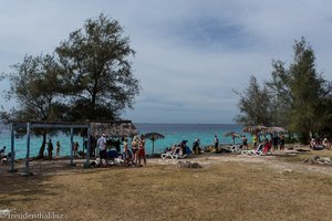 Strand bei der Cueva de los Peces