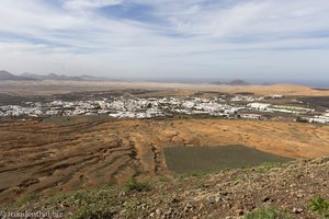 Das Bergdorf Teguise auf Lanzarote