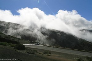 Wolken ziehen in die Cumbre dorsal