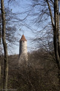 Hin und wieder schlug der Blitz in den Ödenturm