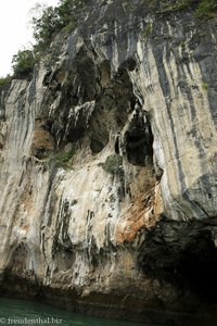 noch eine der Tropfsteinhöhlen in der Phang Nga Bay