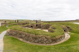 in der Steinzeitsiedlung von Skara Brae von Orkney