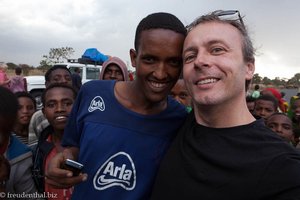 Lars beim Fotografieren in Äthiopien.