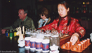 Teezeremonie in Peking