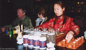 Teezeremonie in Peking