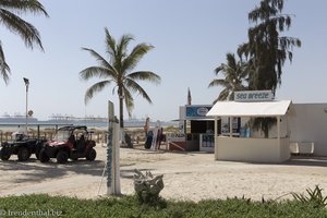 Tauchbasis beim Hilton Salalah Resort im Oman