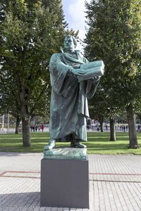 Lutherstatue bei der St. Marienkirche von Berlin