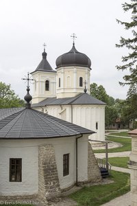 Kirchen bei der Manastirea Capriana in Moldawien