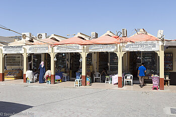 beim Al Hafa Fort Market in Salalah, dem einzigen Weihrauchsouk der Welt