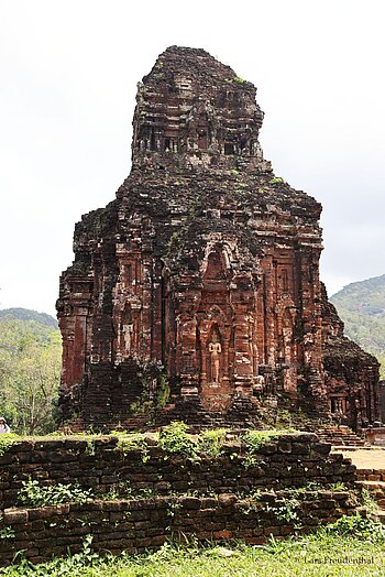 Cham-Tempel der Gruppe C im Heiligtum Mỹ Sơn, Vietnam