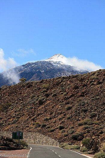Blick vom Mirador Las Canadas del Teide Richtung Teide