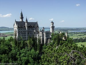 Schloss Neuschwanstein im Allgäu