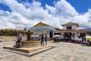 beim Fossilien-Museum von Villa de Leyva