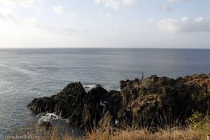 Black Rock - der schwarze Fels im Meer