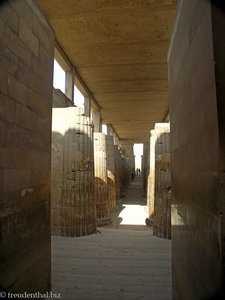 Säulengang in Sakkara
