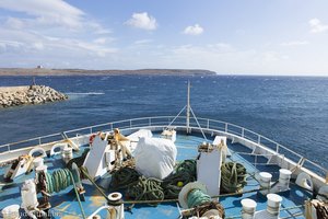 auf der Fähre nach Gozo