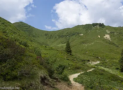 Aufstieg auf das Riedberger Horn