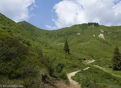 Aufstieg auf das Riedberger Horn