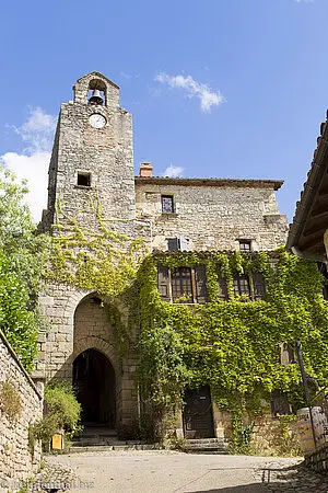 im schönen Dorf Bruniquel -  Midi-Pyrénées