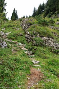 Wanderweg zwischen Vordermatt und Hinter Höhi