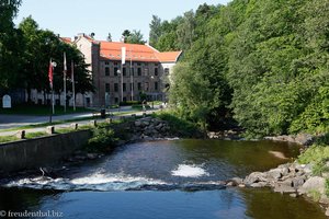 Industriedenkmal an der Akerselva in Oslo