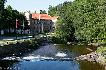 Industriedenkmal an der Akerselva in Oslo