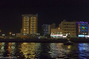 Blick auf Deira vom Dubai Creek aus