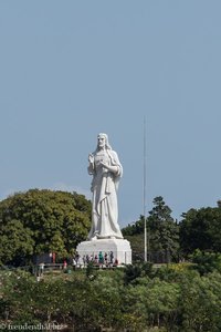 Ausblick auf den Cristo de la Habana vom Ambos Mundos