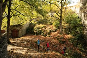 Blick in den Burghof