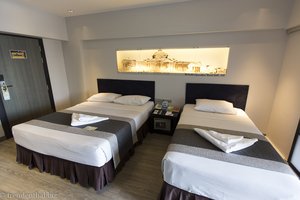 unser Zimmer im Nuovo City Hotel