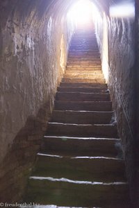 Innentreppe im Htilominlo Tempel von Bagan