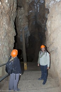 Eingangsbereich bei den Sterkfontein Caves