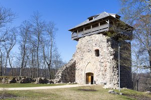 Burgturm der Burg Segewold
